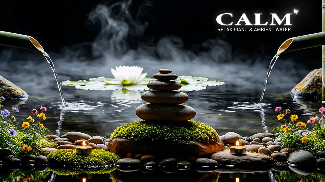 Nature Sounds & Healing Piano Music 🌿 Deep Stress Relief, Calming Music for Sleep & Focus