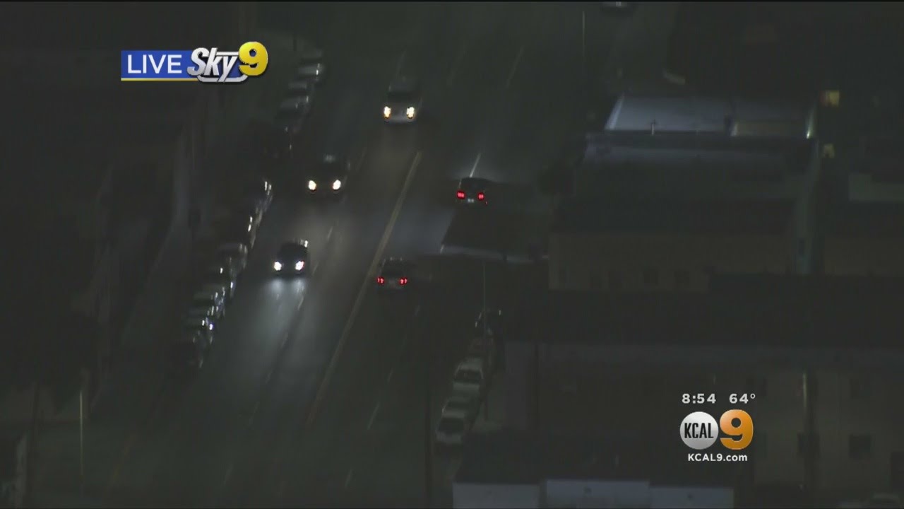 BREAKING: Driver Arrested After High-Speed Pursuit Through Downtown LA