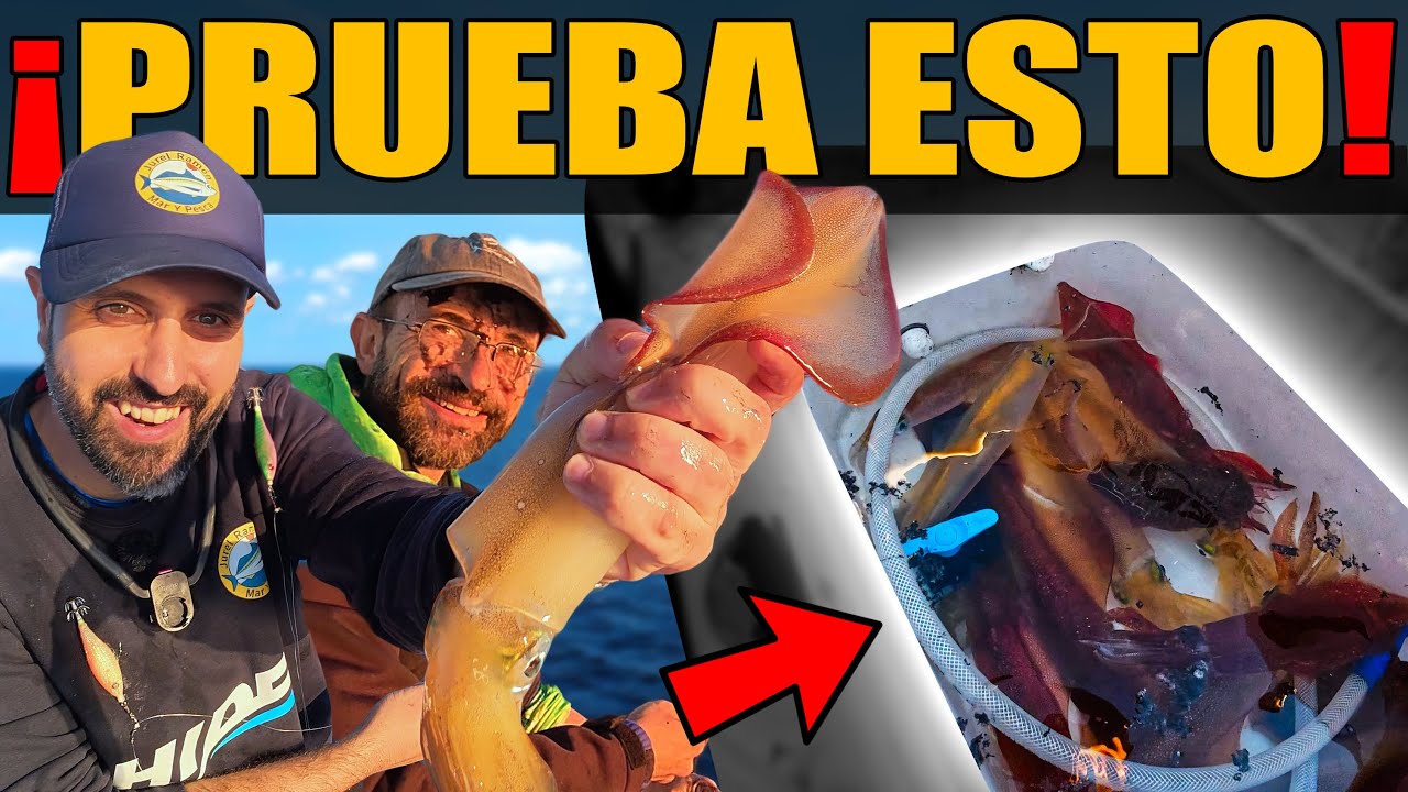 &iquest;NO Pescas Calamares Fuera de Temporada? Prueba Esta T&eacute;cnica 😄🦑 - Jurel Ramon 168