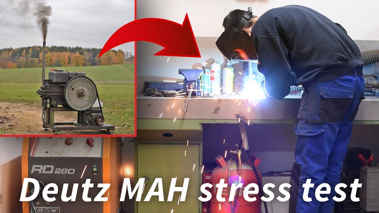 Deutz MAH 714 Belastungstest | Generator, Notstrom