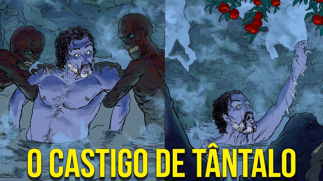 O Supl&iacute;cio de T&acirc;ntalo - Vers&atilde;o Animada - Mitologia Grega