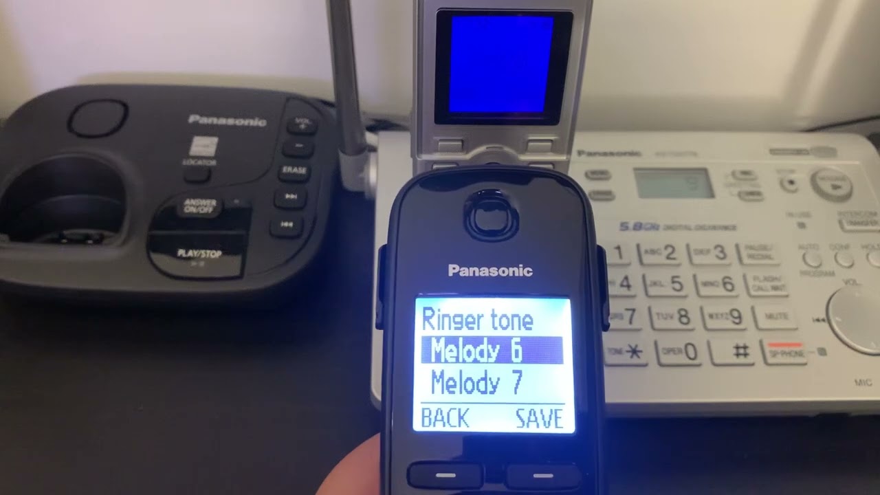 RingerTones on the Panasonic KX-TG222B
