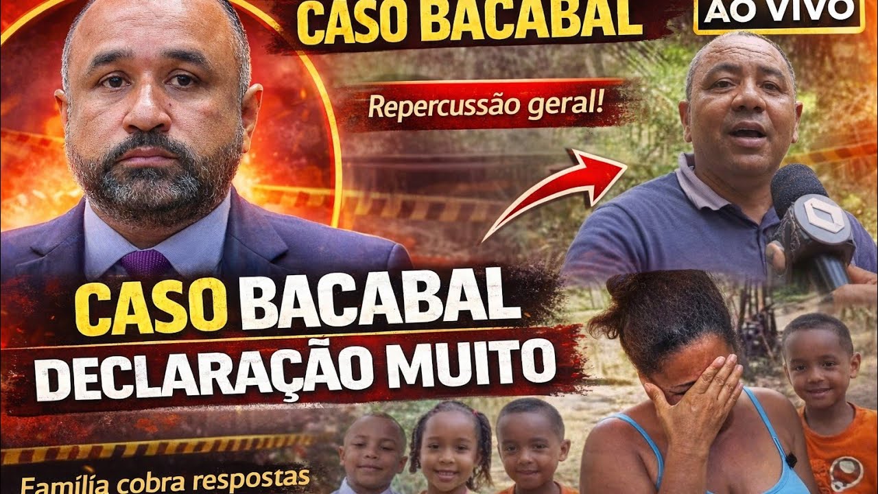 CASO BACABAL; O QUE O PREFEITO FALOU ; VOCÊ PRECISA VER ISSO COM MUITA Atenção
