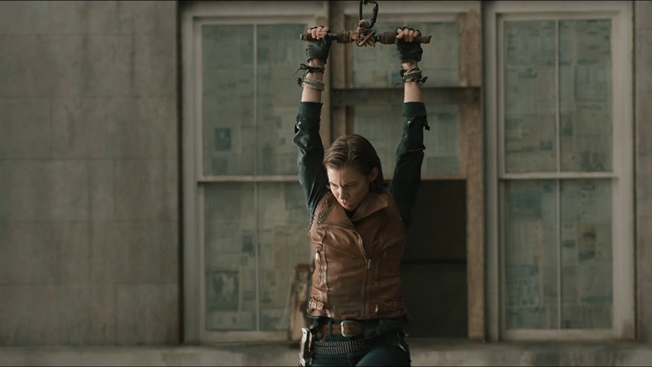 Negan & Maggie Use a Zipline - The Walking Dead: Dead City - 1x2 [4K]
