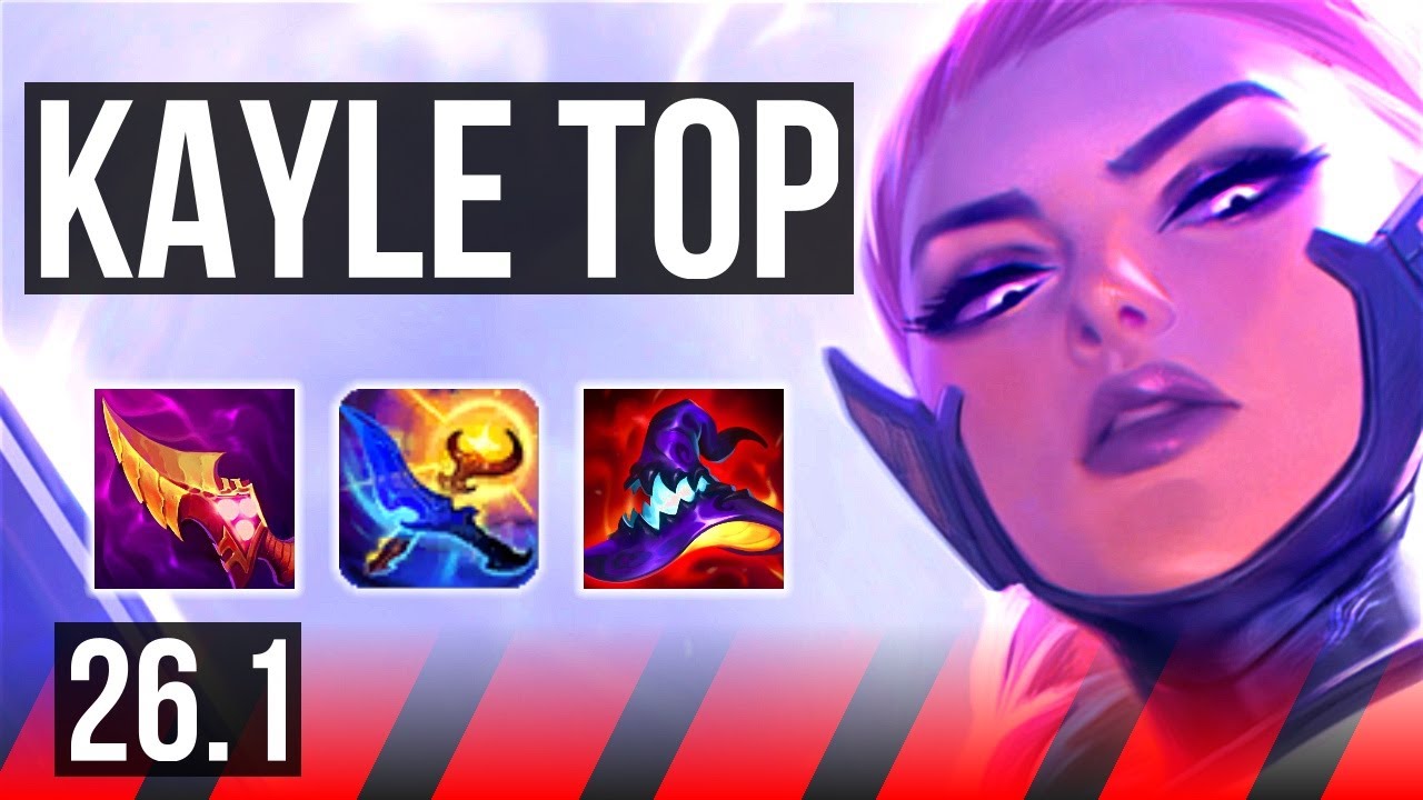 KAYLE vs RENEKTON (TOP) | 69K damage, 8k gold comeback | EUNE Master | 26.1