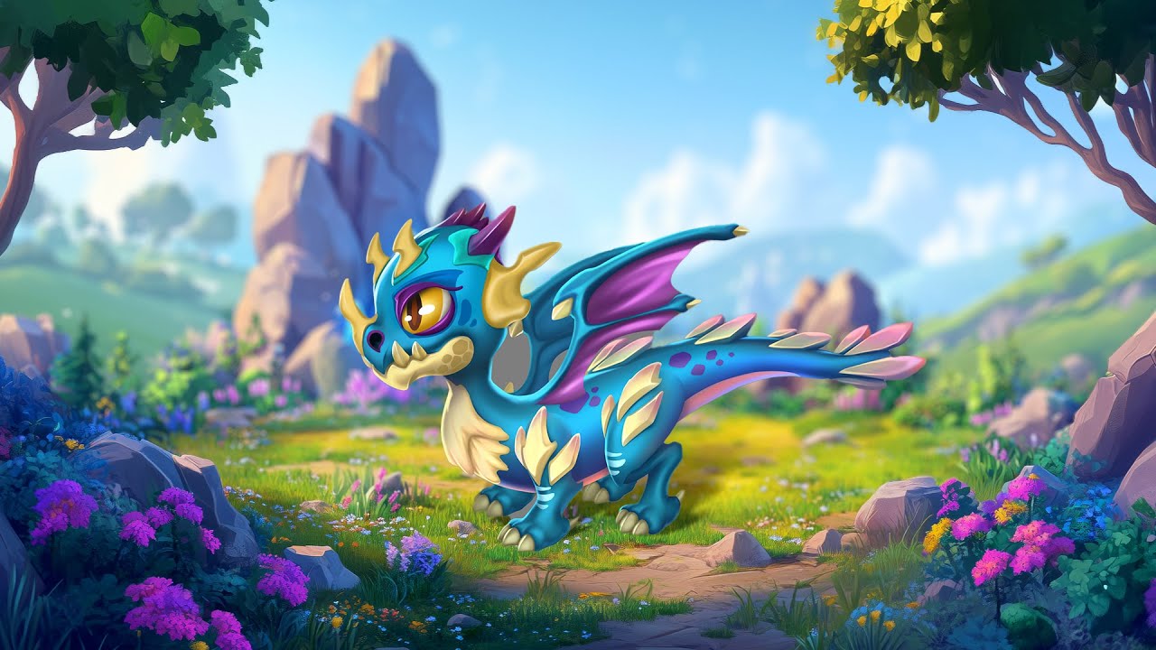 Dragon Mania Legends: Sharp Dragon Time Lapse