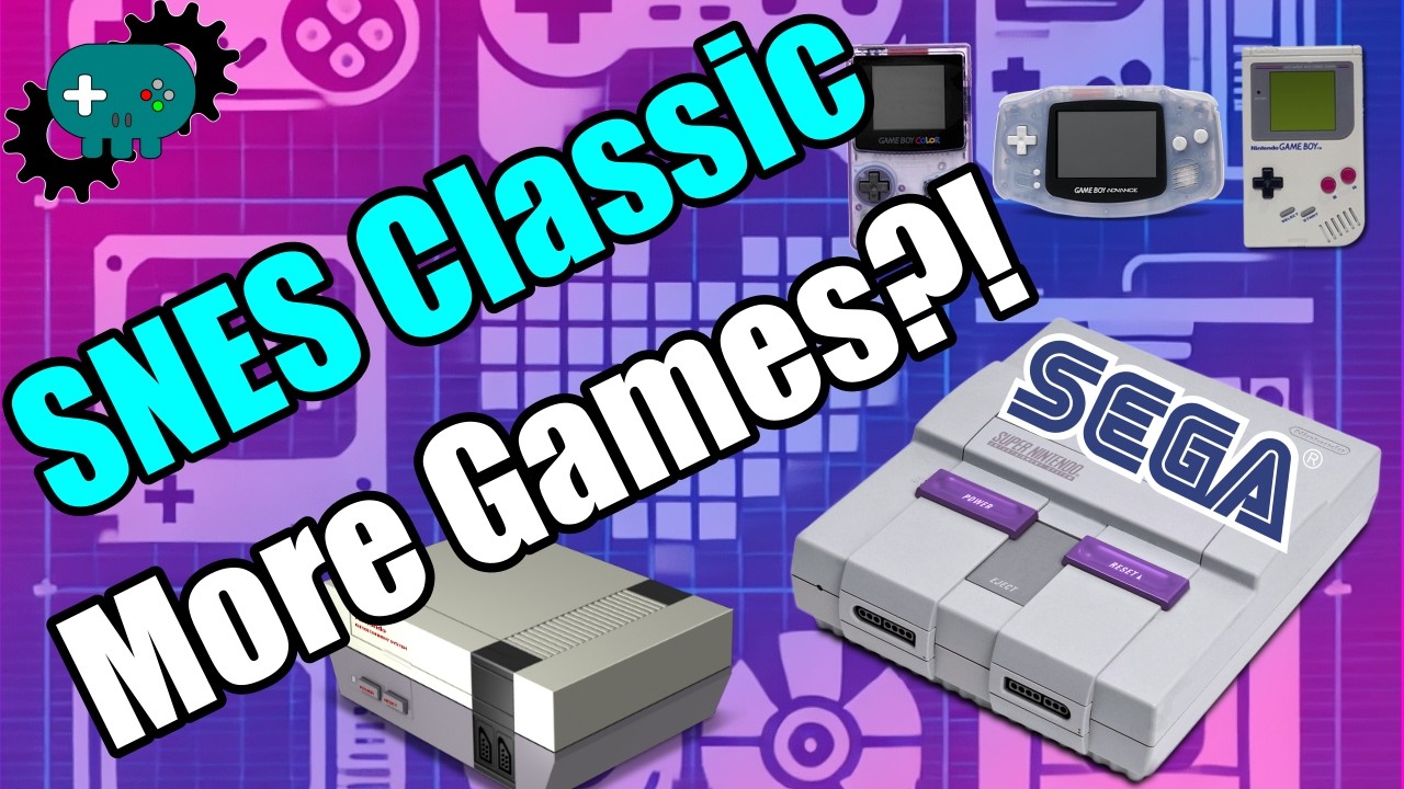 Adding games to the SNES Classic!