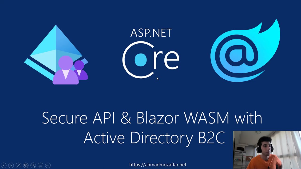 Create Secure Blazor WebAssembly & ASP.NET Core API Project with Azure Active Directory B2C