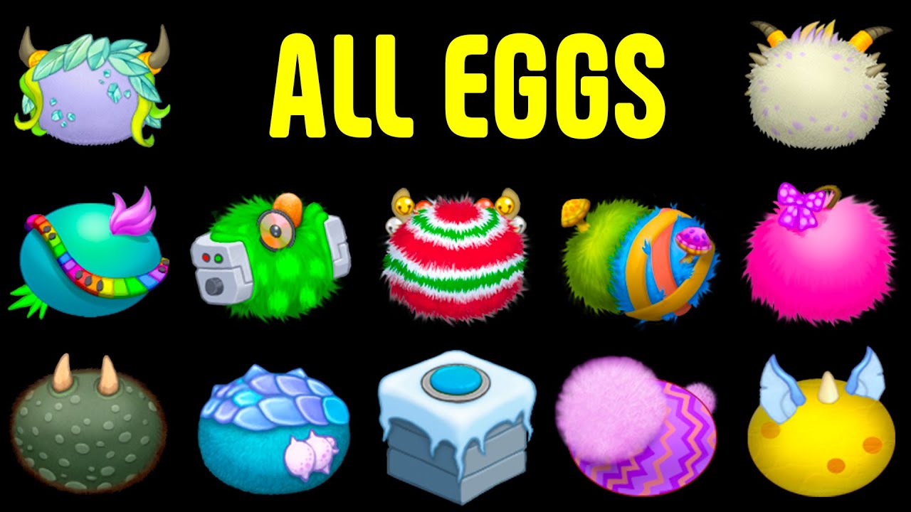 Cold Island - All Eggs | My Singing Monsters