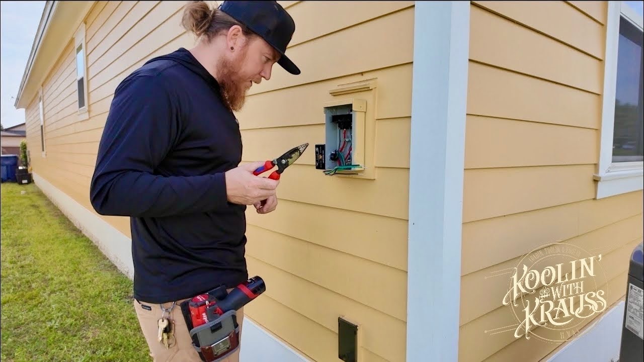 Protecting This HVAC Unit For The Future | Installing Packard Surge Protector