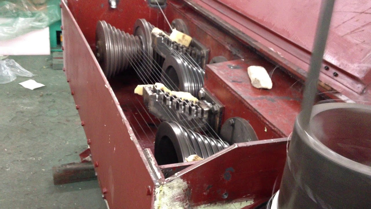 water tank wire drawing machine