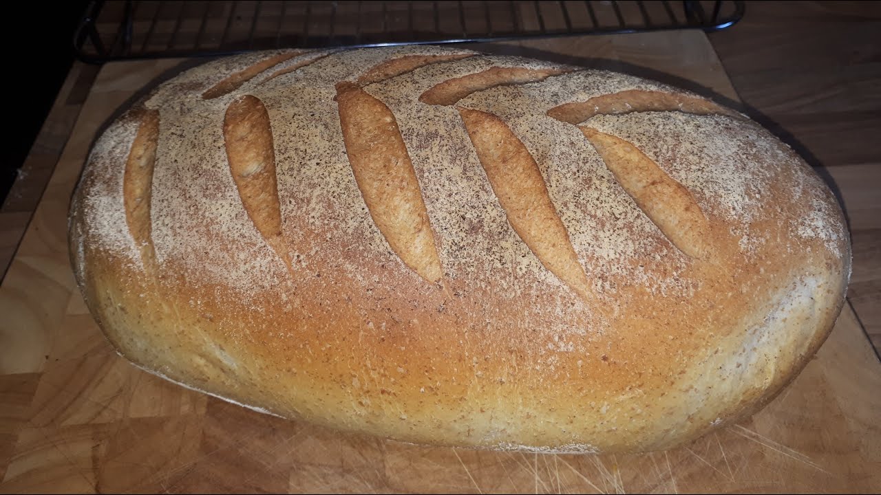 Easy Crusty white bloomer