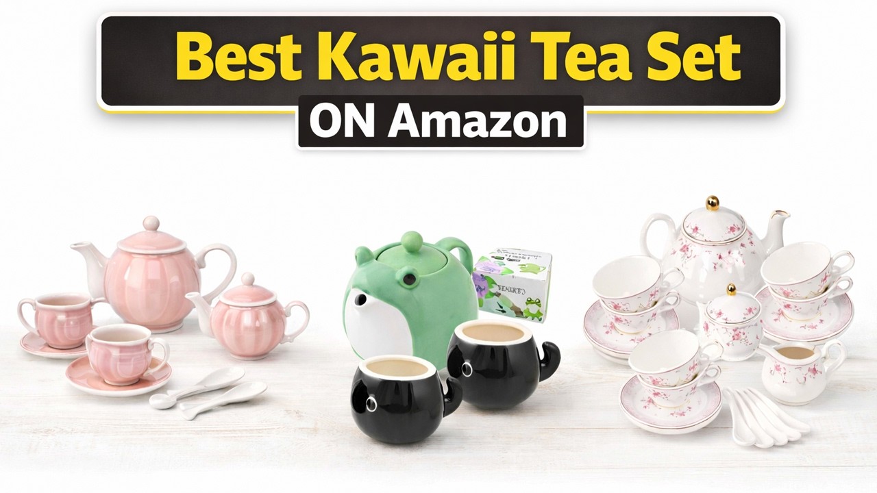 THE Best Kawaii Tea Set ON Amazon - Must Watch Before Buying!