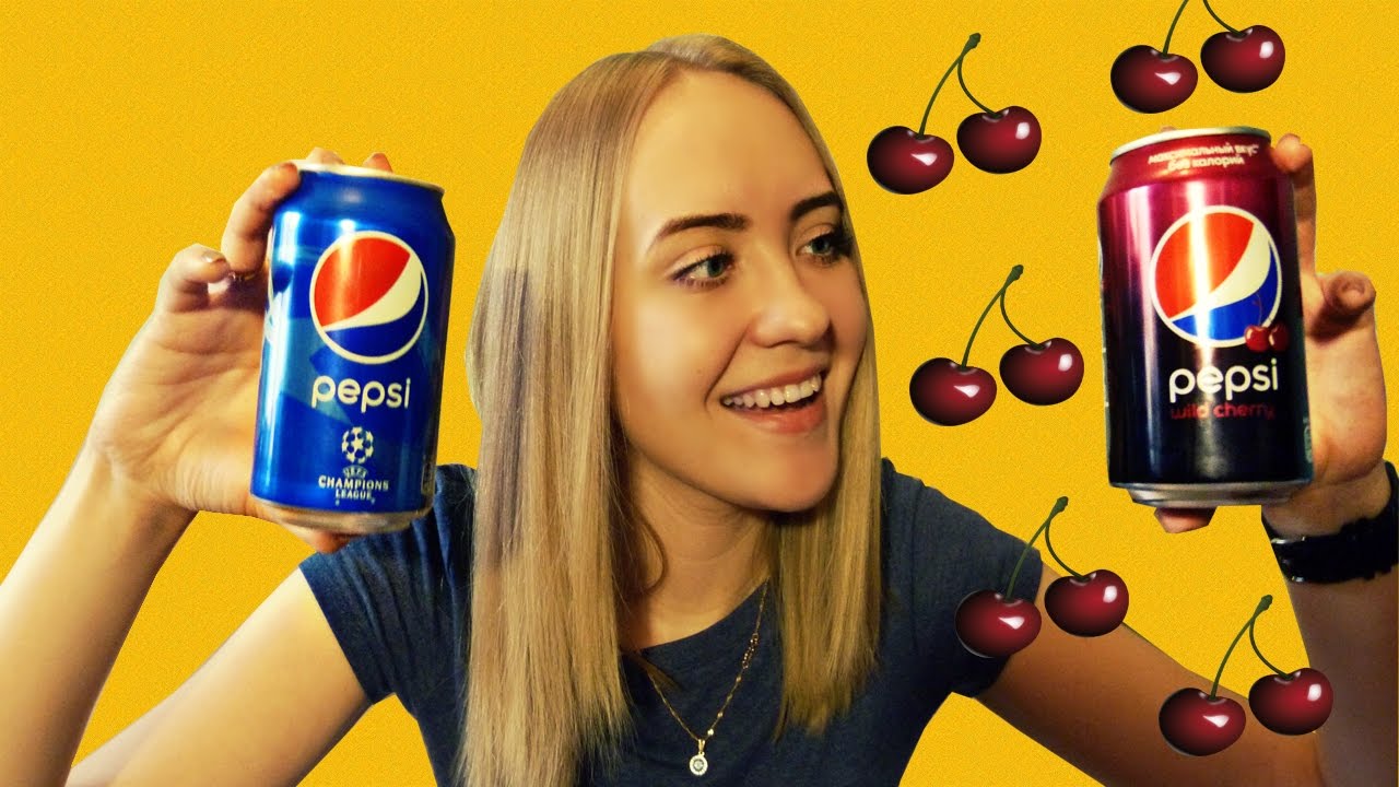 ОБЗОР НА НОВЫЙ ВКУС PEPSI CHERRY | ПЕПСИ ВИШНЯ | НЕ ОЖИДАЛА ТАКОГО ВКУСА
