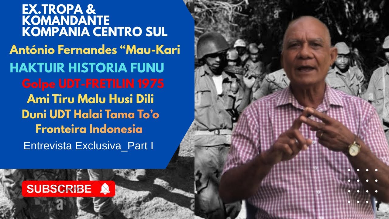Ex.Tropa A.F “Mau-Kari”_Ramos Horta & Hélio Pina Akompaña Ami Tiru Malu Duni UDT Halai Ba Indonesia