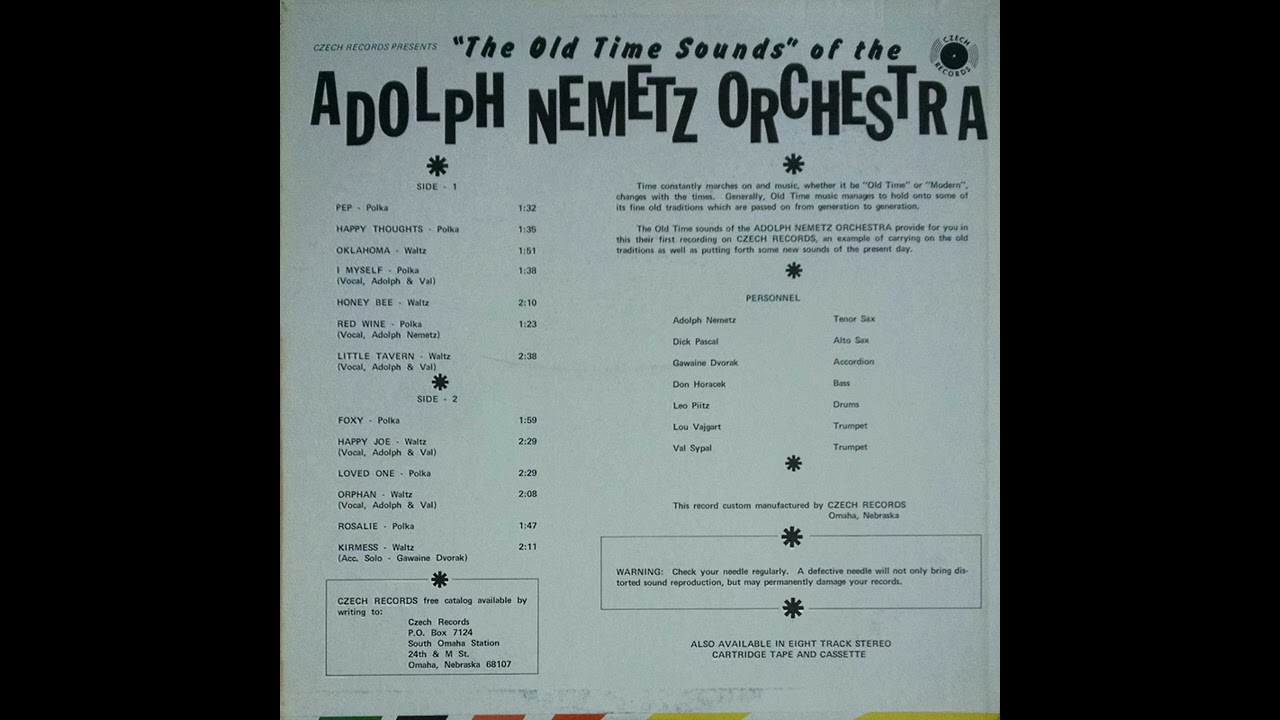S 888 The Old Sounds of the Adolph Nemetz Orchestra