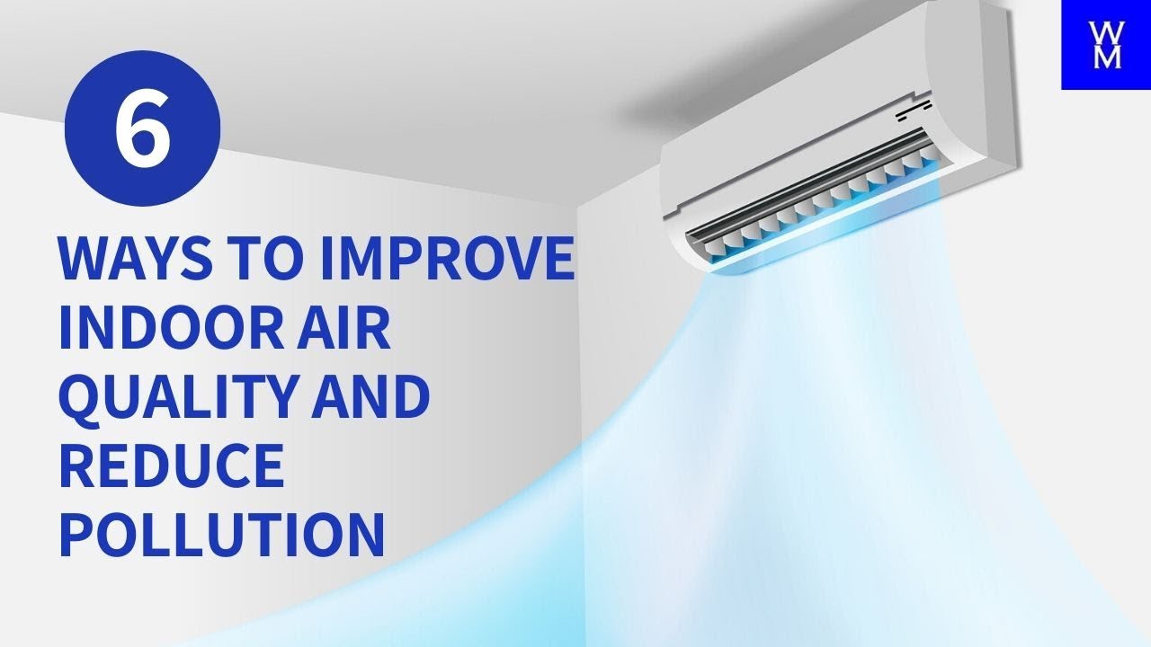 6 Ways to Improve Indoor Air Quality and Reduce Pollution