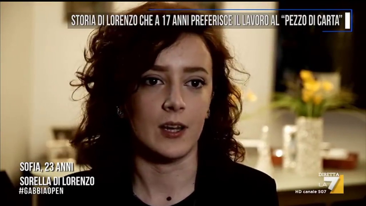 Storia di Lorenzo che a 17 anni preferisce il lavoro al 