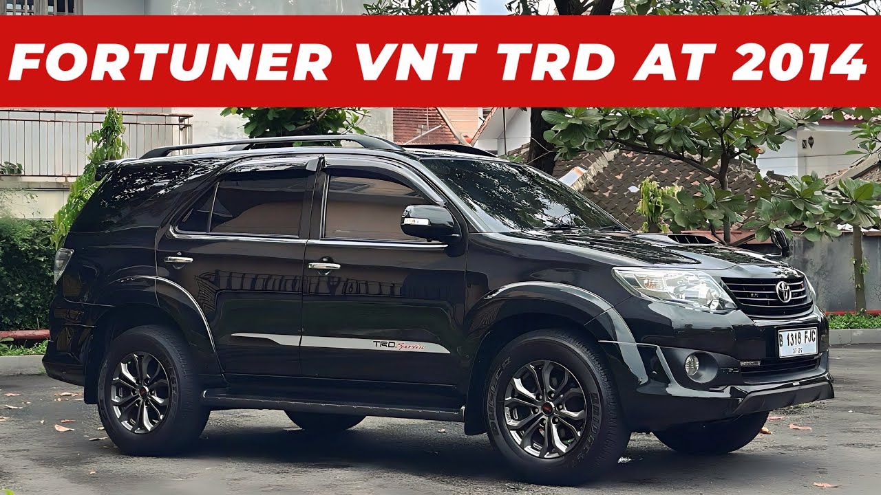 TOYOTA FORTUNER 2.5 VNT TRD AT 2014, Sudah Ada Kemara 360°