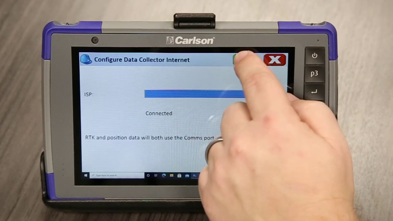 How-To: Use an Internet Box to Connect with a Network using Carlson SurvPC Software