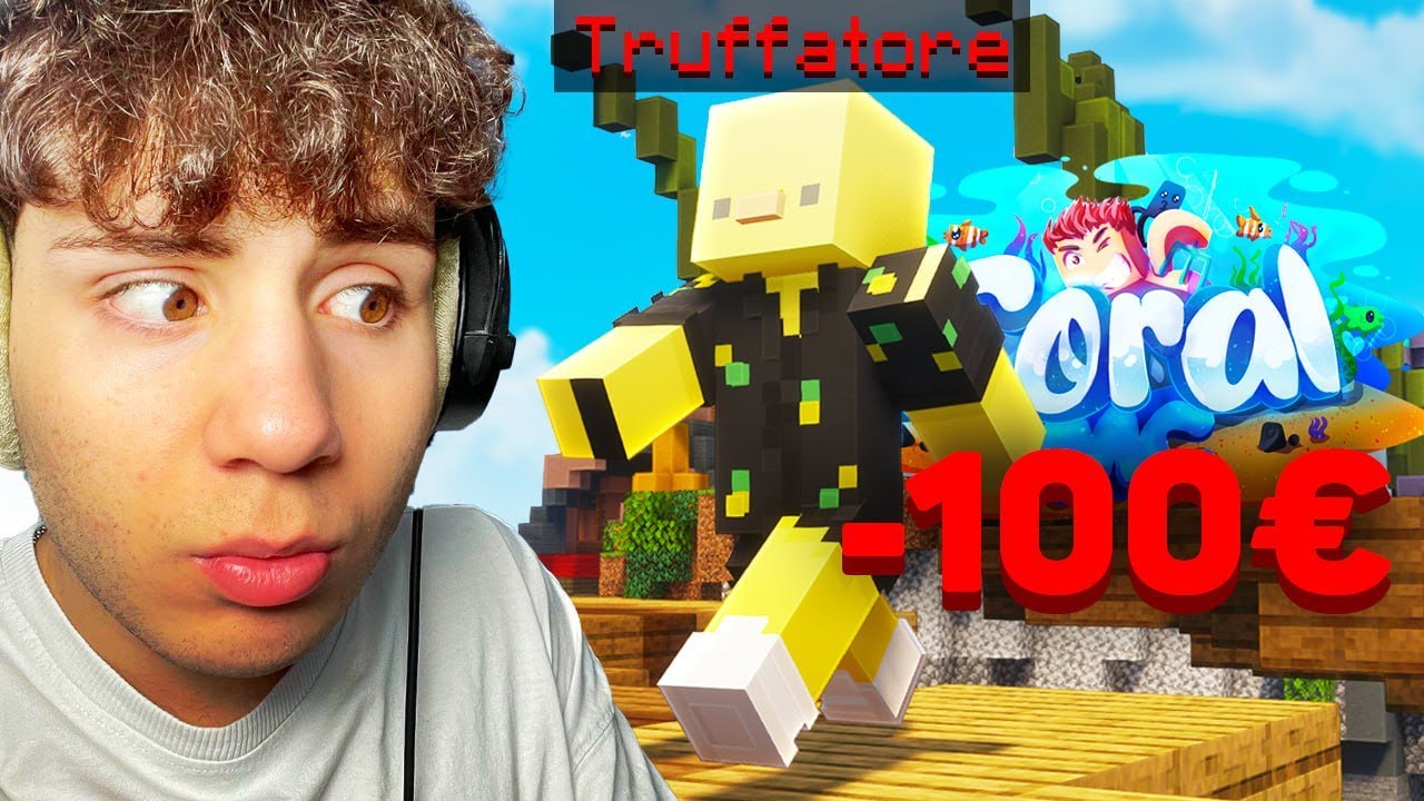 SONO STATO TRUFFATO nel KITPVP di CORALMC..