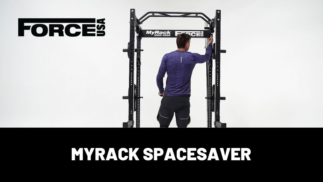 Force USA MyRack SpaceSaver Folding Power Rack (Base Unit)