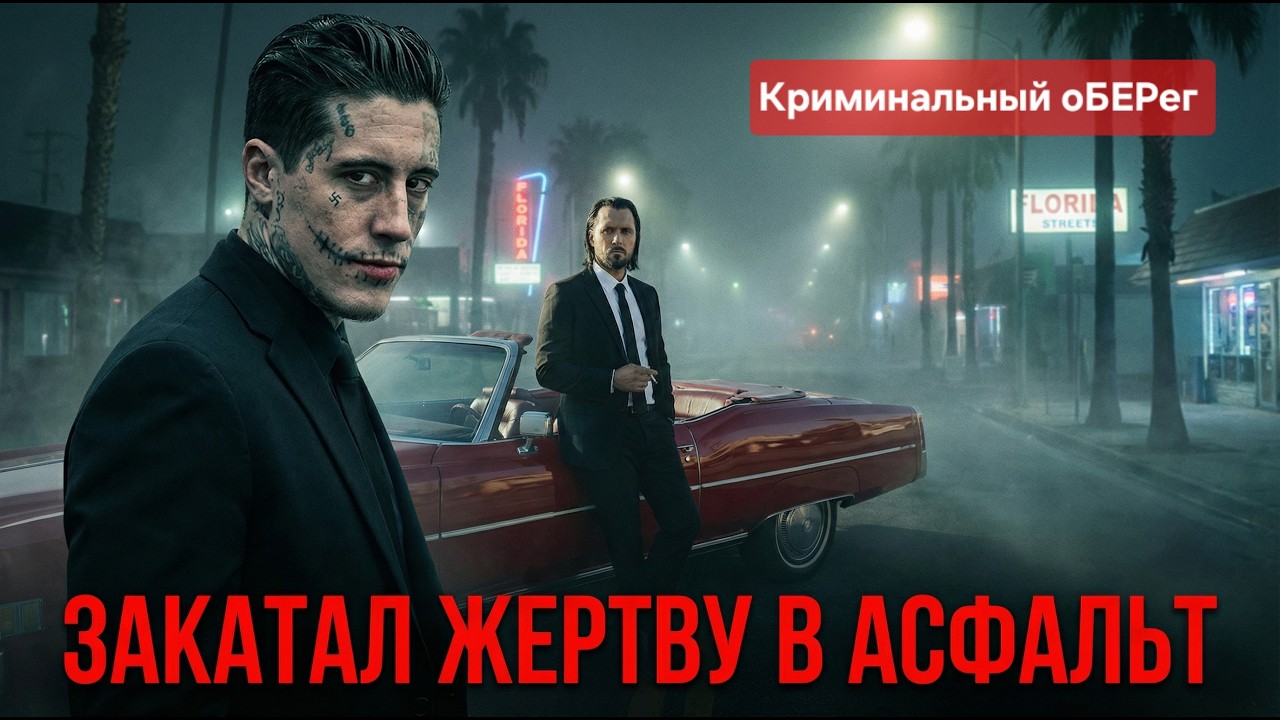 ДВУХМЕТРОВЫЙ «ДЖОКЕР» ИЗ ФЛОРИДЫ ИСПОЛЬЗОВАЛ АВТОМОБИЛЬ КАК ОРУЖИЕ!