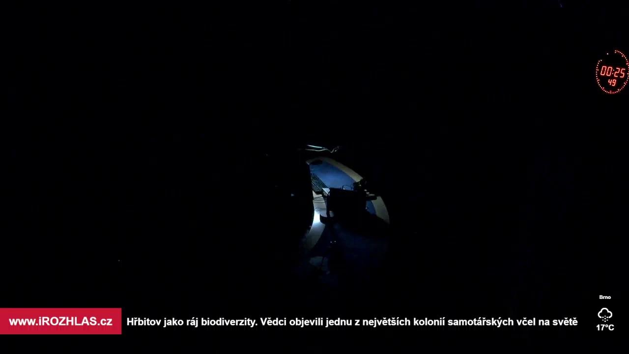 Český rozhlas Brno | Pohled do studia