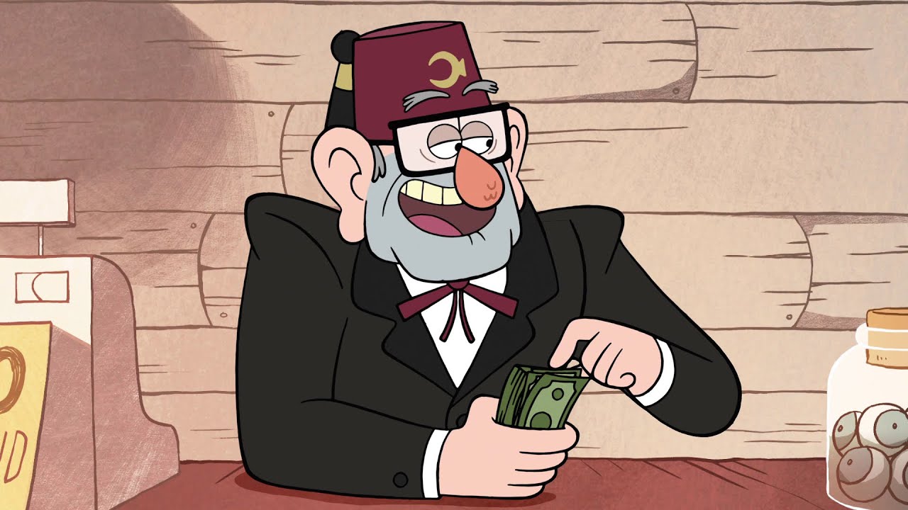 Grunkle Stan being Grunkle stan for 9 minutes and 38 seconds