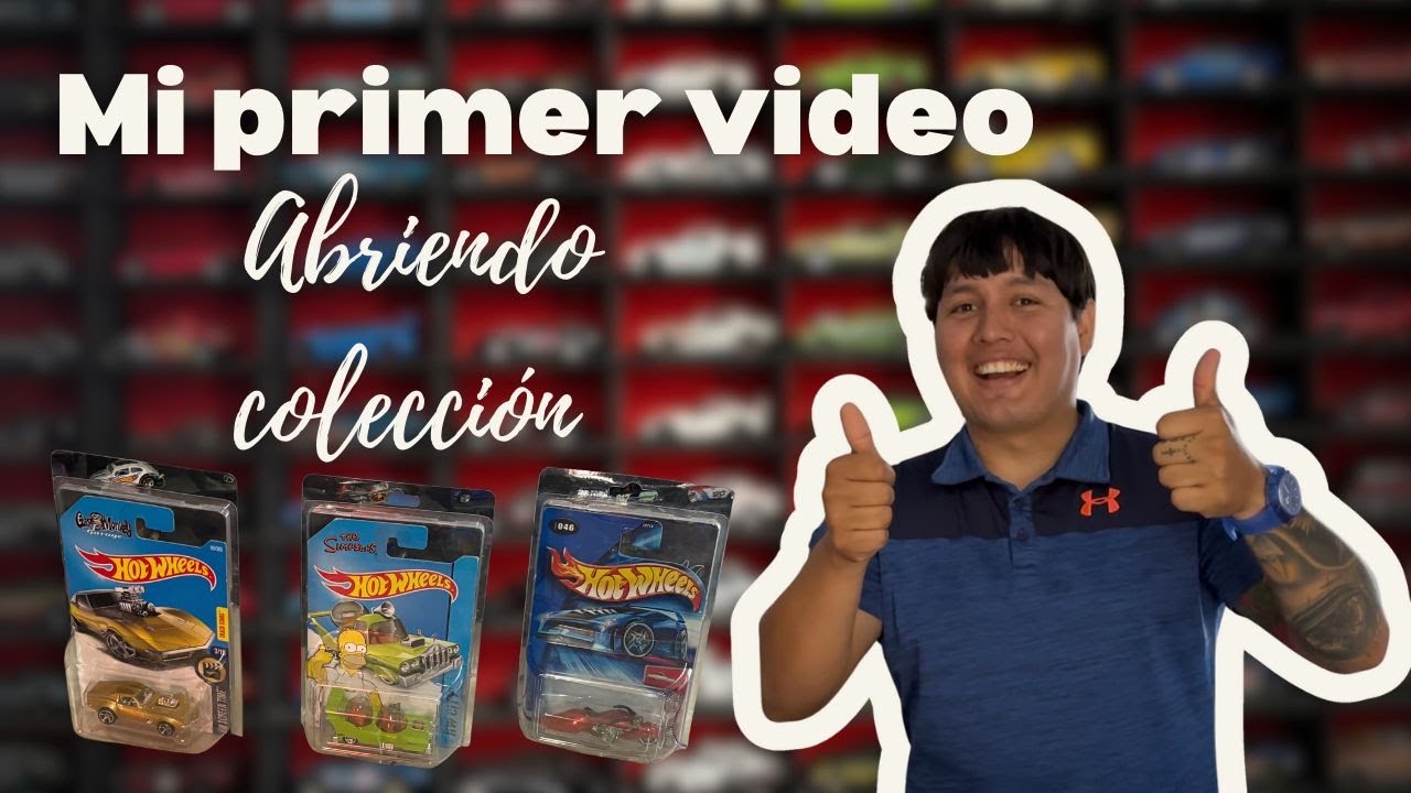 MI PRIMER VIDEO (Mostrando coleccion de carritos HotWeels)