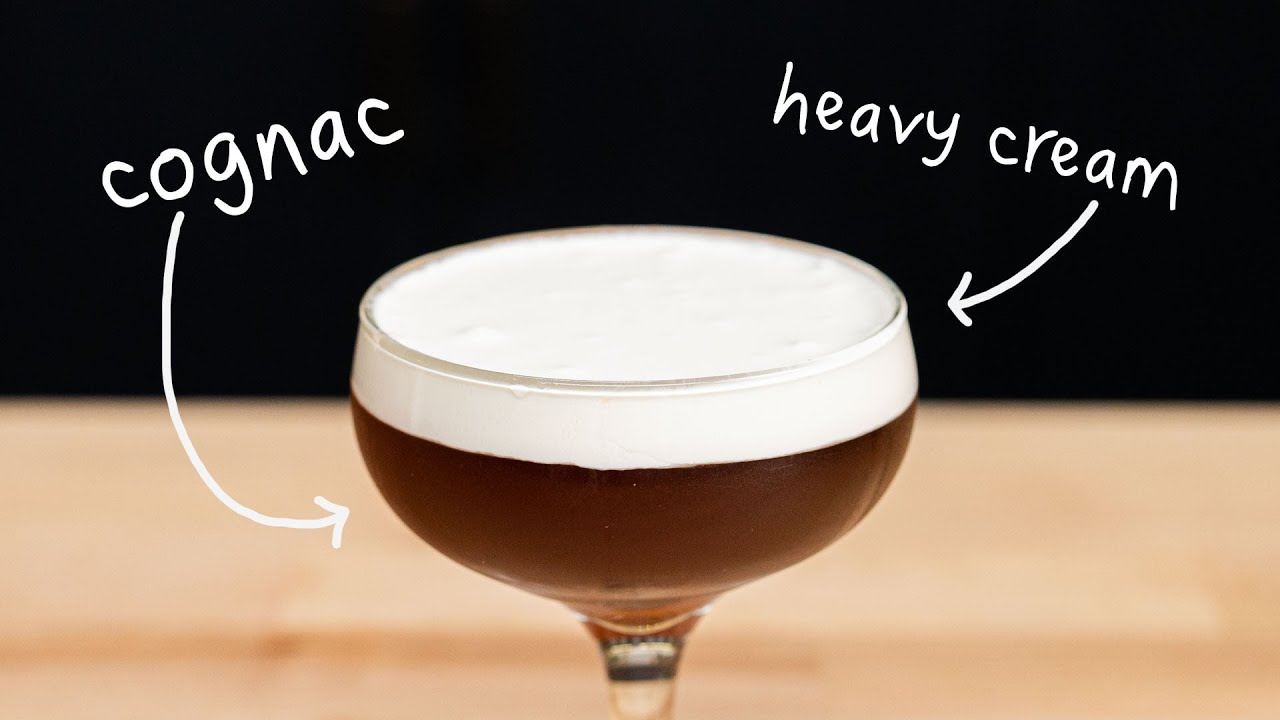 Only the best in this one, The Brandy Alexander