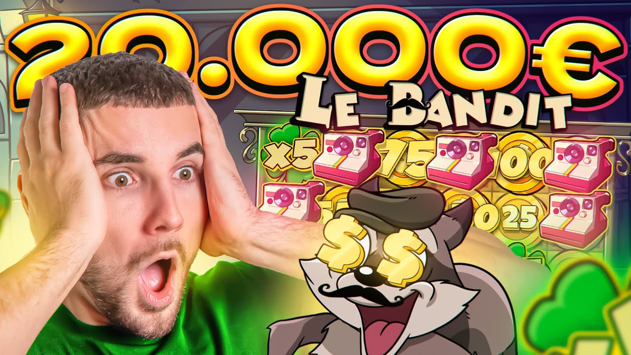 J'AI ENFIN EU LES 5 SCATTERS SUR LE BANDIT DANS CETTE OUVERTURE !!!! 🤯 (20.000€)