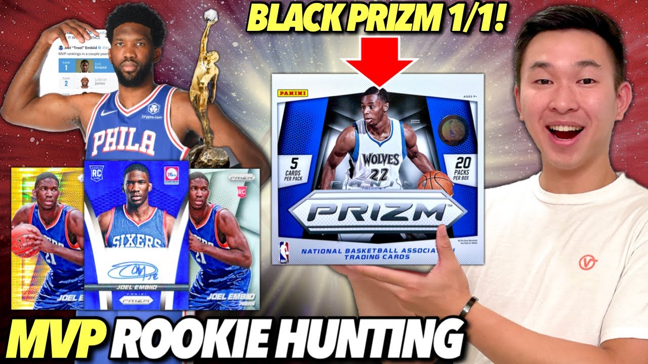 *BLACK 1/1 😱* Opening 2014 PRIZM Basketball for 2023 MVP JOEL EMBIID Rookie Cards! 🔥