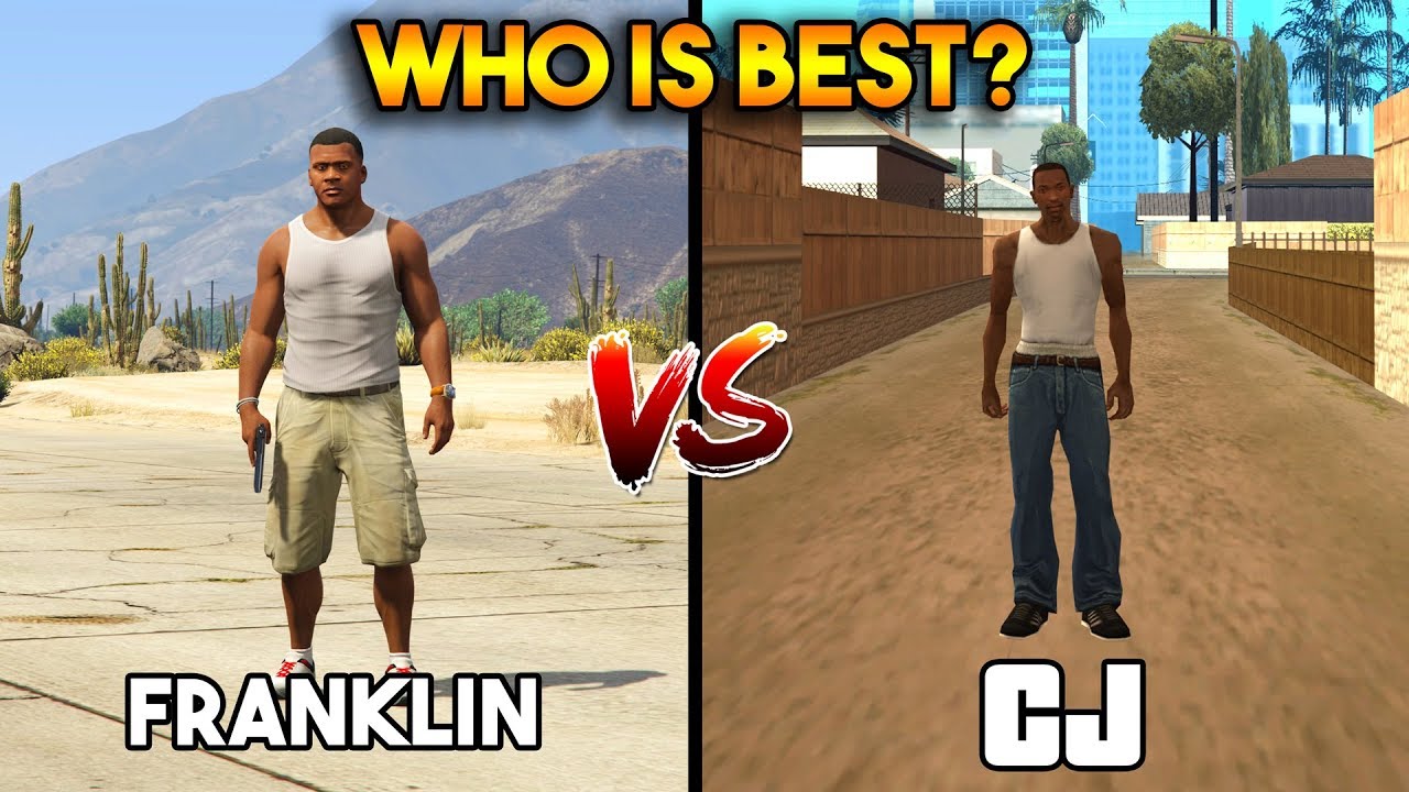 ФРАНКЛИН VS СИДЖЕЙ (КТО ЛУЧШЕ?) GTA 5 VS [ГТА 5 ПРОТИВ ГТА САН АНДРЕС]