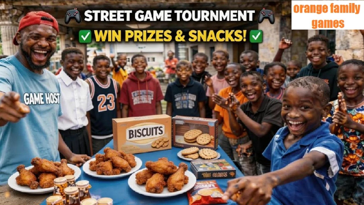 orange family game | spin and win game became crazy