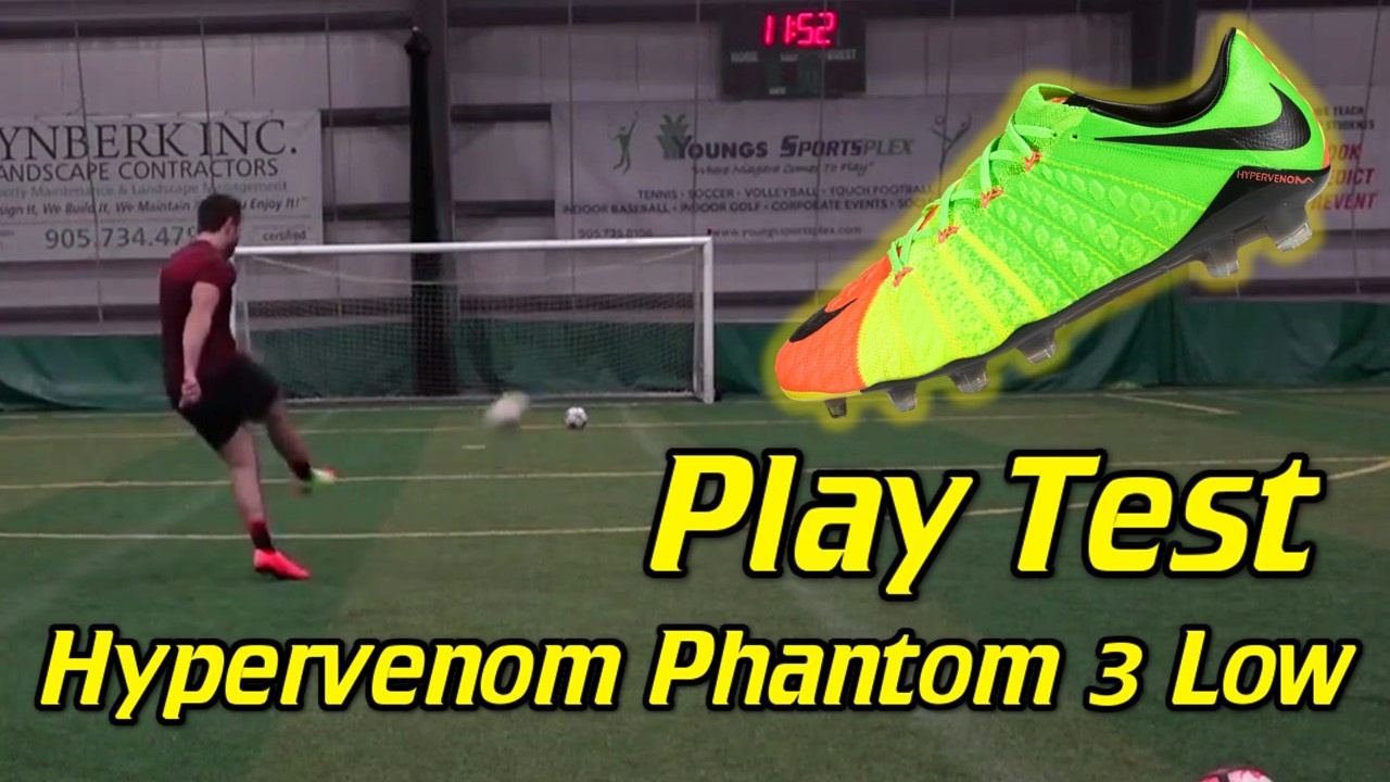 Nike Hypervenom Phantom 3 Low-Cut Review - Play Test + Freekicks