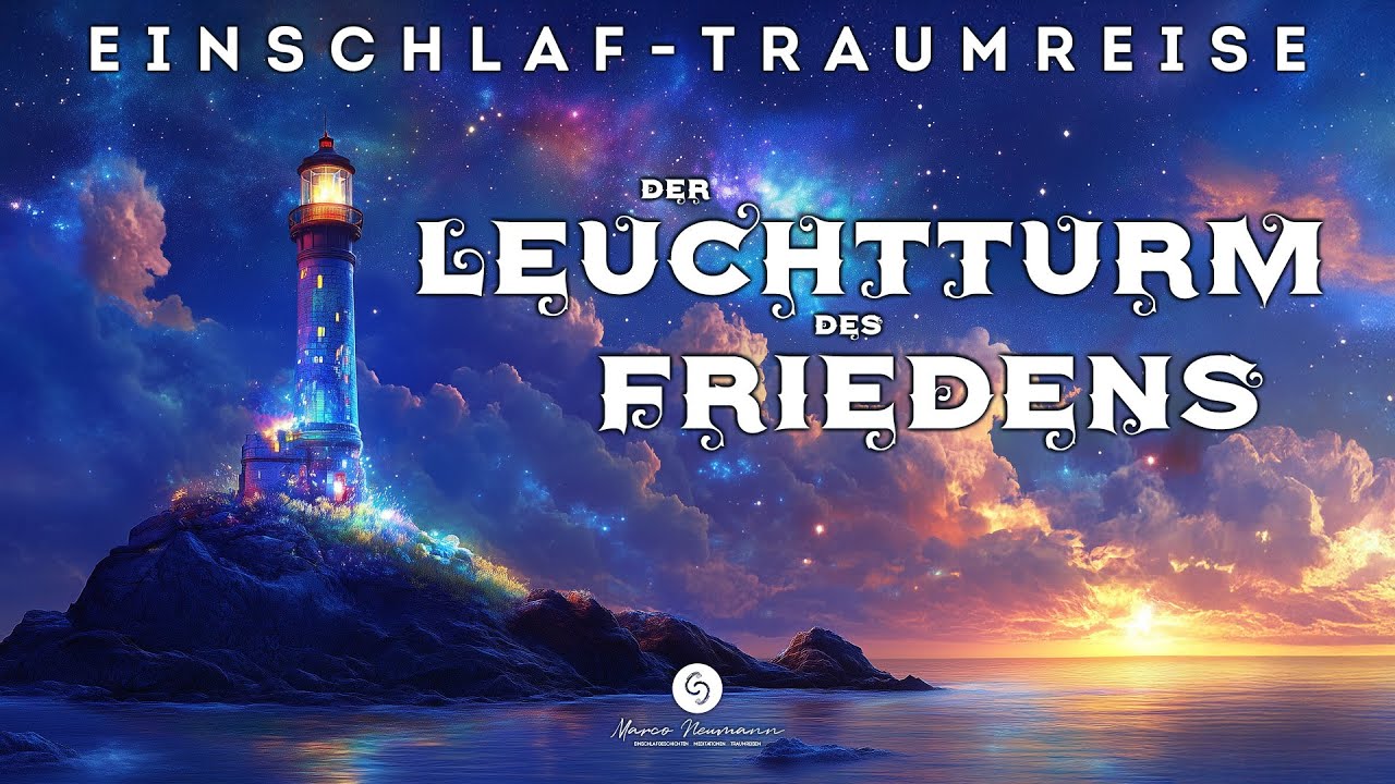 Sorglos einschlafen an einem Ort des Friedens. Wunderschöne geführte Traumreise mit Meeresrauschen