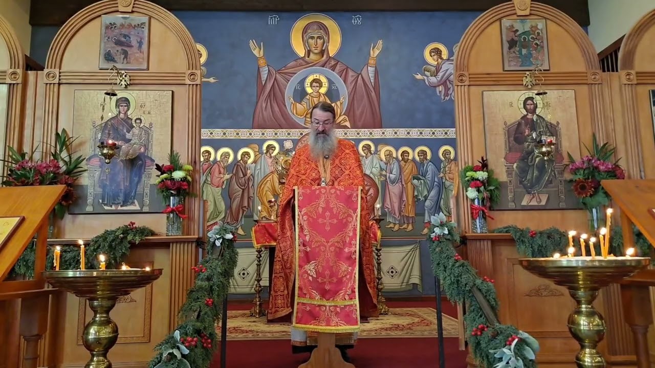 Come, For All Is Now Ready: Sunday of the Forefathers of Christ