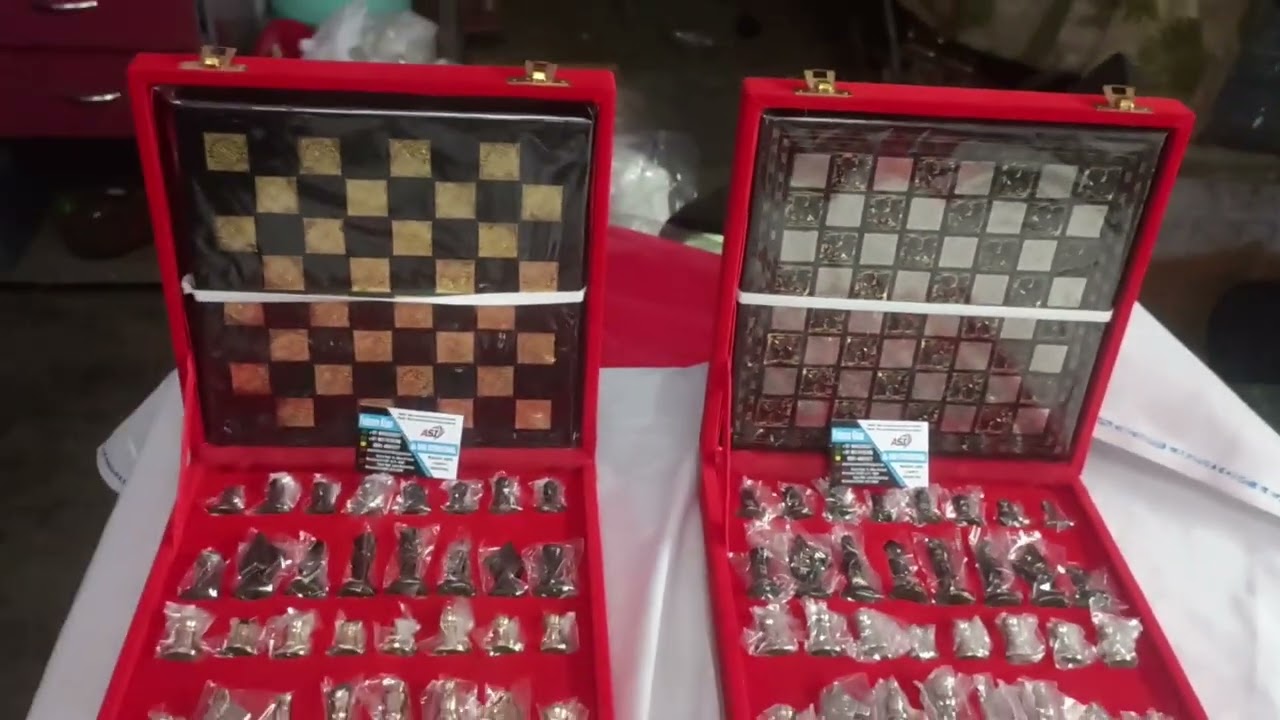 Brass Chess Set | Available on IndiaMART