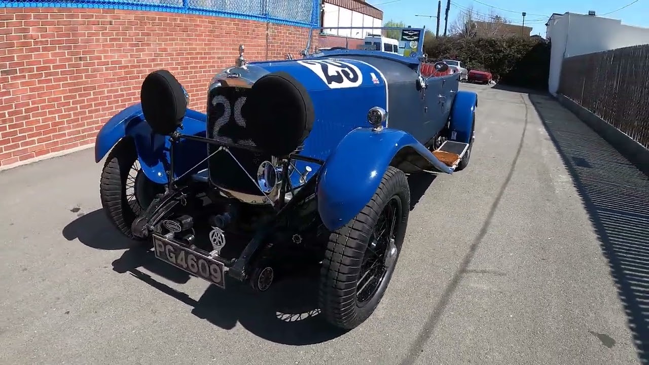1929 Lagonda 2 Litre Low Chassis Tourer - Start up & walk around