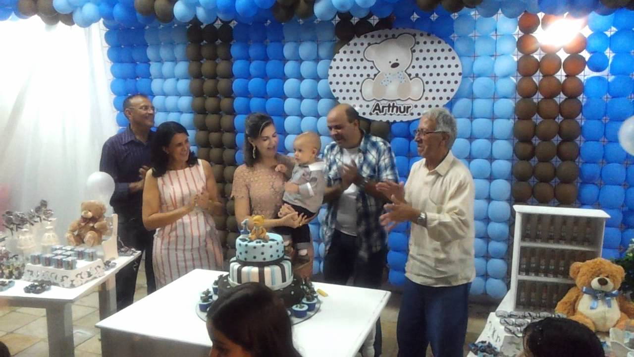 Aniversario arthur 1 ano
