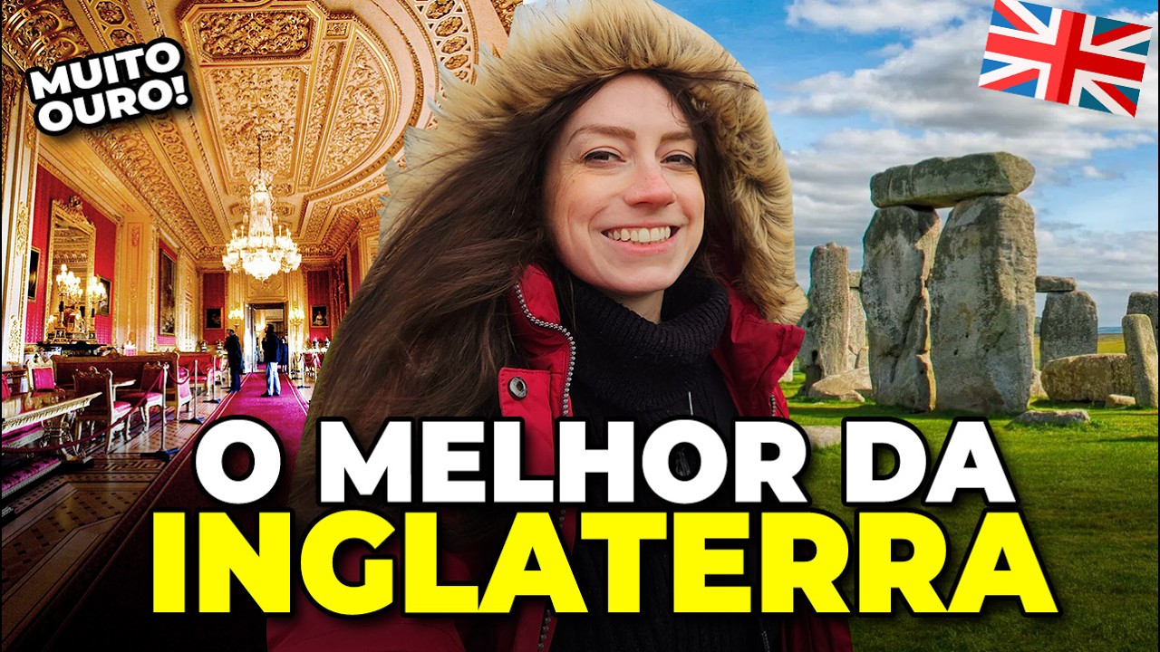 TOUR INCRÍVEL de LONDRES a CASTELO DE WINDSOR, STONEHENGE e BATH: 4 mil anos em um dia!