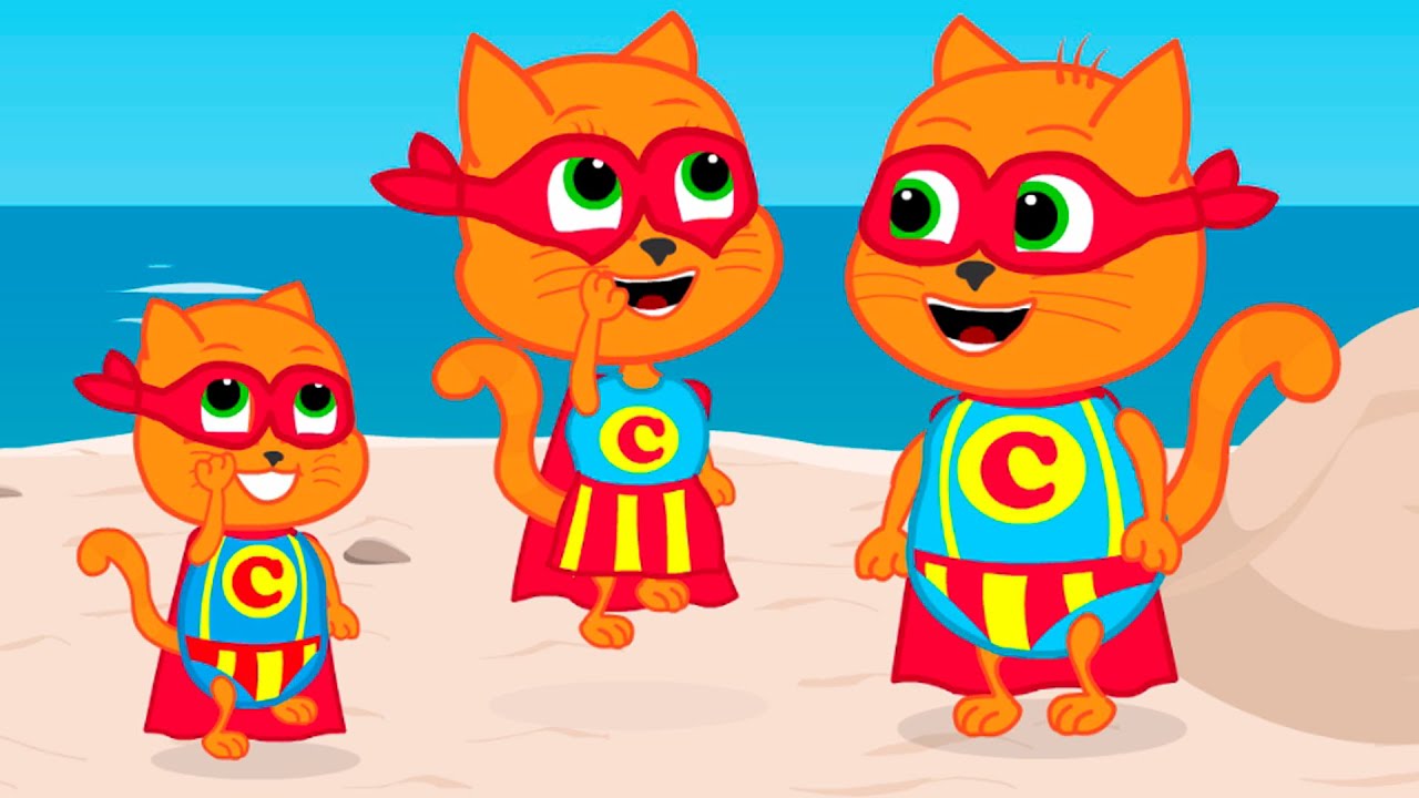 Cats Family en Français - Équipe De Super-Héros Vidéos Animés 2021 en Français 13+