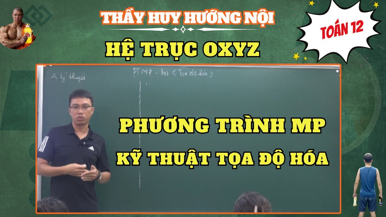PHƯƠNG TRÌNH MẶT PHẲNG - KỸ THUẬT TỌA ĐỘ HÓA