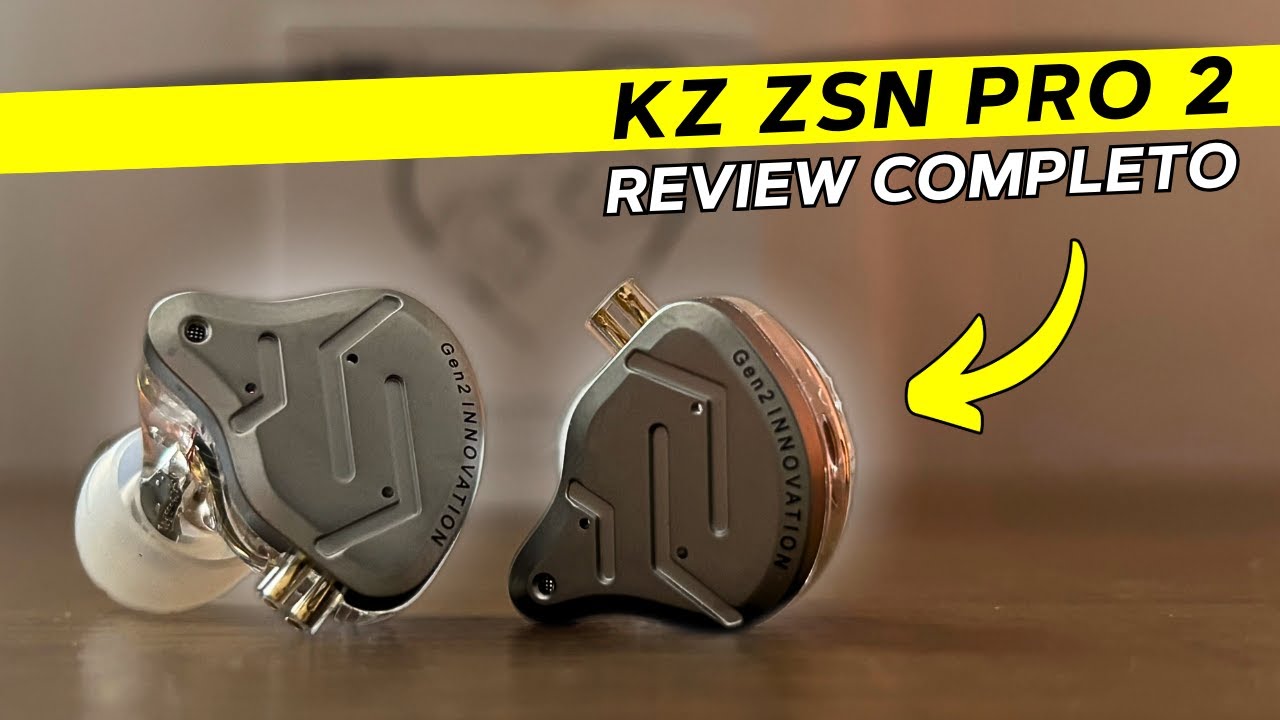 KZ ZSN PRO 2 - &Eacute; o MELHOR FONE da KZ? (REVIEW COMPLETO)