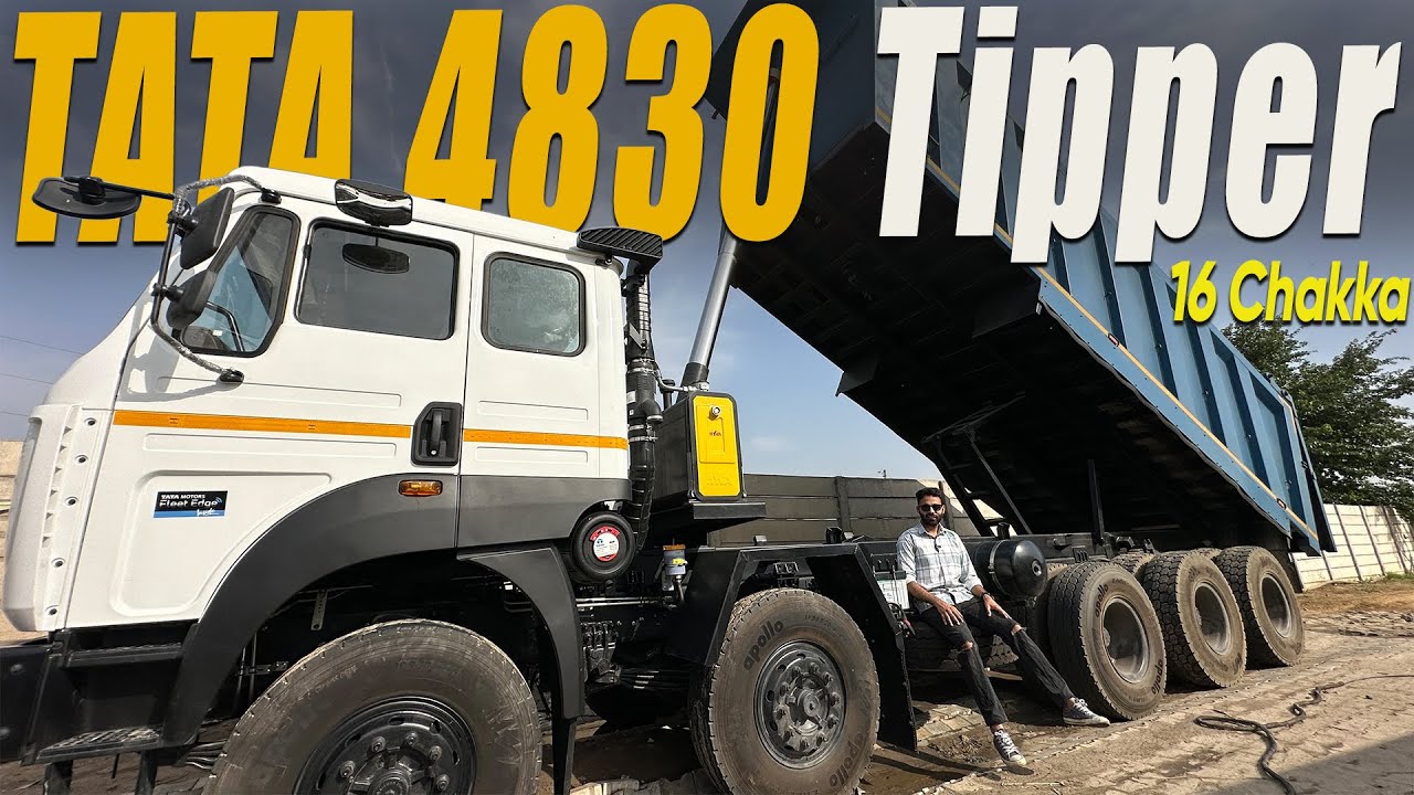 Tata 4830.TK Tipper SIGNA Cabin 10x4 | 16 Tyre | Bs6 -2 | 91 Trucks
