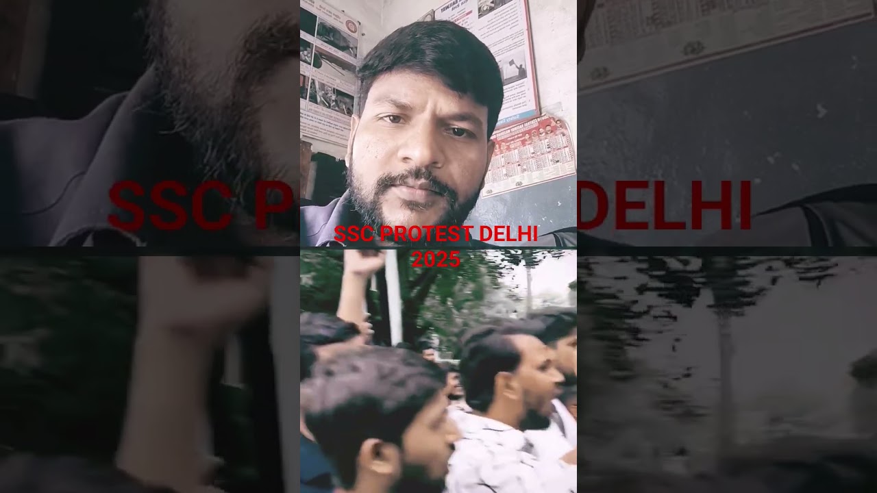 ssc protest Delhi 2025#33
