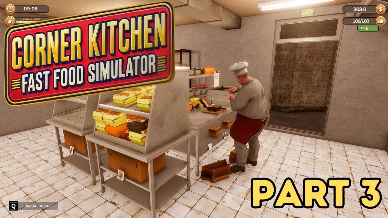 We Are Staffed UP! | Corner Kitchen Simulator | Part 3
