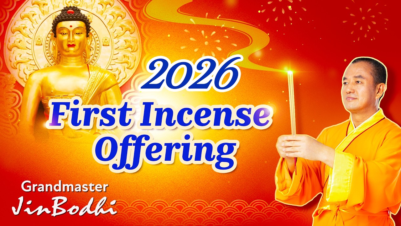 2026 Grandmaster Blesses the First Incense Offering