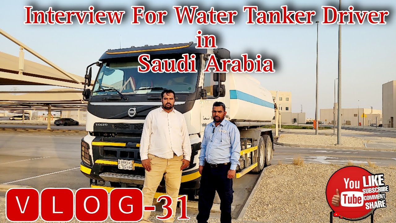 Water Tanker Driver Salary In Saudi Arabia 🇸🇦 Truck Driver Salary In Saudi Arabia Driver Job Ksal